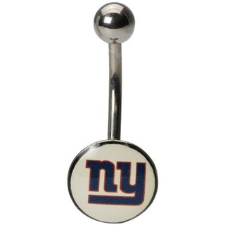 New York Giants NFL Football Belly Ring - Free Shipping!
