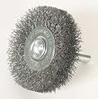 Westward 1GBN2 Crimped Wire Wheel, 3 In Dia, 0.0080 Wire
