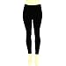 Winter Velour Velvety Velvet Thick Warm Ski Snow Leggings Stretch Tights Black Small