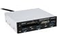 HooToo� PCI-E auf USB 3.0 Express Karte Frontpanel Interne Combo Adapter Set PCI-E Karte 3.0 SuperSpeed;3 USB 3.0 Port + 6 Slots USB 3.0 Karte Leseger�t; USB-Controller erweiterungskarte f�r SD, SDHC, SDXC, Mini SD, MMC, RS-MMC, Micro SD, MS, CF, MD, M2, MS Micro, XD Karte