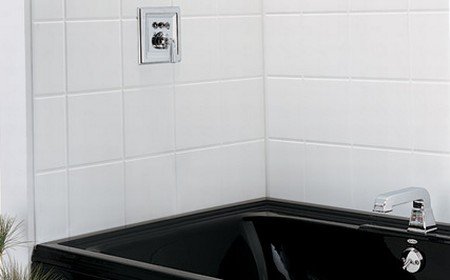 Buy American Standard Town Square Pressure Balance Bath/Shower Fitting with Built-In Diverter and Deck-Mount Tub Spout, Satin #2555.652.295 (American Standard Showers, Plumbing, Bathtubs Showers & Saunas, Showers, Modules & Installation Kits)