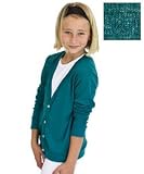 American Apparel Youth Tri-Blend Rib Cardigan