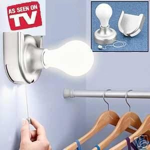 New WONDER BULB wireless stick on wall lamp night light