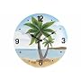 Lifestyle Studios Palm Island Clock