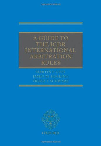A Guide to the ICDR International Arbitration Rules