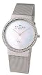 Skagen #644LSS Women's Shiny Silver Crystal Mesh Bracelet Watch