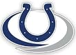 Indianapolis Colts 12"x12" Die-Cut Window Film - Football Sports Merchandise