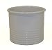 Chantal 3 1/2 Quart Ceramic Large Ringed Utensil Holder, Glossy White