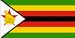 Zimbabwe Flag 7.5 x 5cm Key Ring