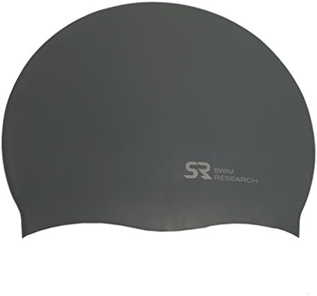 Swim Research Durable Hypoallergenic Silicone Swim Cap - Solid Colors