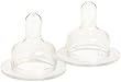 Born Free Variable Flow Silicone Nipples- Twin Pack