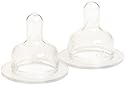 Born Free Variable Flow Silicone Nipples- Twin Pack