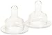 Born Free Variable Flow Silicone Nipples- Twin Pack