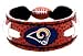 Sporting Goods : St. Louis Rams Classic Football Bracelet