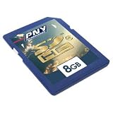  : PNY P-SDHC8G4-FS Optima 8GB Secure Digital High Capacity Class 4 Flash Memory Card