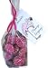Gourmet Food : Chocolate Flamingo Droppings Nonpareils 6 oz. Gift Bag (snowcaps)