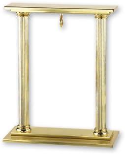 Charles Hubert 14k Gold-plated Brass Stand for Pocket Watch