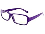 Buch: nerd Stilvolle Sekretärinnen Brille Retro Sonnenbrille Nerd Brille klare Gläser s 889, Farbe wählen:lila Rezension