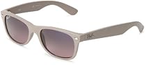 Hot Sale Ray-Ban RB2132 New Wayfarer Sunglasses,52 mm,MATTE BEIGE