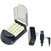 Universal Quick Charger with 4 AA Rechargable Batteries