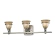 Minka Lacota Brushed Nickel 3 Light Bath 6513-84