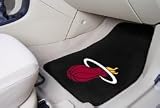 2 PC Miami Heat Carpeted Front Car Mats