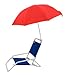 Island Shade Clamp-on Umbrella in Red