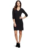 Sofie Womens Cashmere V-Neck Long Sleeve Dress