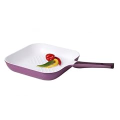BERGNER Keramikpfanne - LILA - 29 x 29 - keramische Doppelbeschichtung - f�r alle Herdarten - Induktion - Pfanne