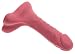 Doc Johnson Ballsy Hot Pink Dildo, 9 Inches