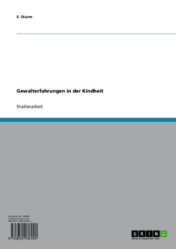 Gewalterfahrungen in der Kindheit (German Edition)