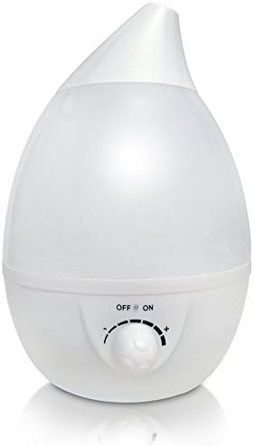 Ozazzy 'AIR' Lite-Mist Aroma Humidifier. XL 3.1 Liter- Quiet for Baby Room. Filter-Free Essential Oil Diffuser. Relieves Flu, Allergy, Headache &amp; Fatigue. Home-Yoga-Office! Ideal De-Stress Gift!
