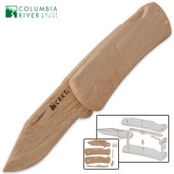 Nathan's Knife Kit, Softwood Model Lockback Folder 
