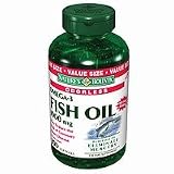 Nature’s Bounty Odorless Fish Oil 1000mg Softgels 200ct Value 200 ea