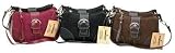 Embassy 6pc Set Faux Suede Purses