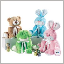 Personalized Baby Bear, Frog, Bunny Webkinz Jrs