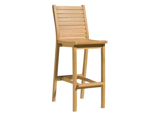 Oxford Garden Dartmoor Shorea Bar Chair, Natural