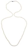 Sterling Silver 4mm Rose Quartz Necklace, 24"