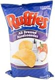 Cheap Deals on 12-bags of Ruffles All Dressed Potato Chips, 60g, 2.12oz, Made in Canada by FRITO LAY