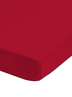 Biberna Sábana Bajera Elástica Gots Bio-Satin (Rojo)