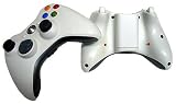  : White XBOX 360 Wireless Game Controller w / Dual Hidden Rapid Fire Trigger Buttons