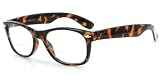 Hepcat Fashion Bifocal Readers with Vintage Retro Design and Youthful, Stylish Men and Women (Tortoise +1.25)