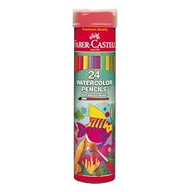 Click here to buy Watercolor Pencils in a Tube by Faber Castell.