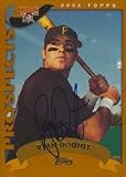 Ryan Doumit, Pittsburgh Pirates, 2002 Topps Prospects Autographed Card