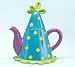 Bright And Fun Party Hat Shape Teapot Great Birthday Gift Item