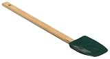 SiliconeZone Small Wood Spoon, Dark Green