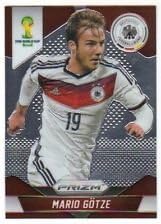 Panini Prizm World Cup Brazil 2014 Base Card # 89 Mario Gotze Germany