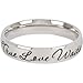 Cornerstone Jewelry True Love Waits & Crystals Purity Ring