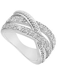 Diamond Ring 14K White Gold - 0.50 CT Diamonds