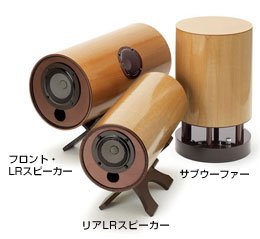 波動スピーカー5.1chリアルシアターサウンド「ドコデモ」